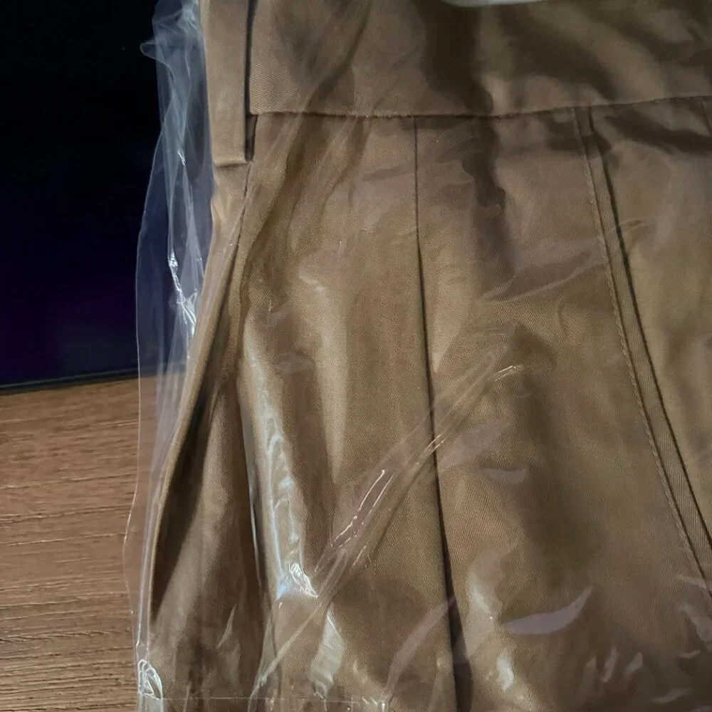 John W. Nordstrom Trouser Mens 34x30 Tan Wrinkle Free 100% Supima Cotton Pants
